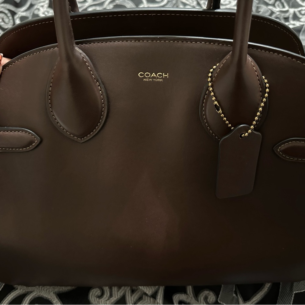 Coach Brown Leather Women's Bag